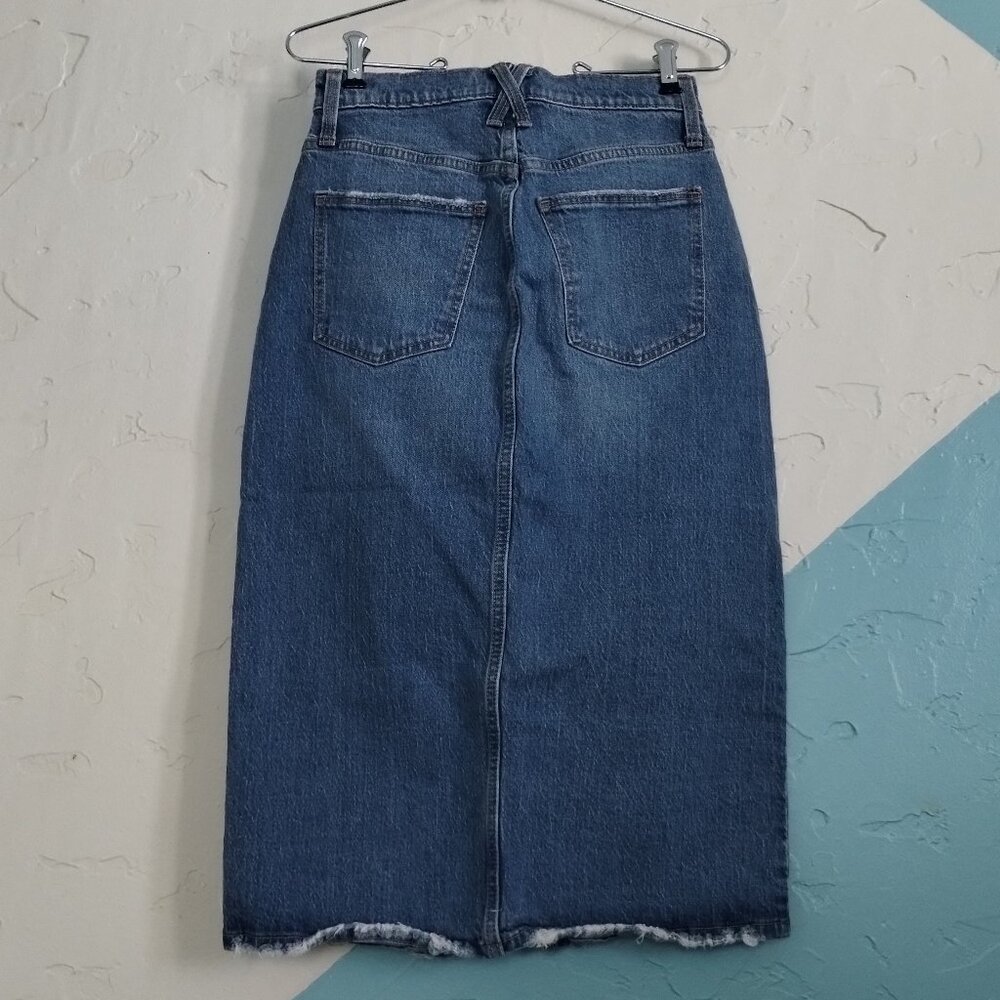 Universal Thread High-Rise Midi Jean Skirt - Picture 5 of 11